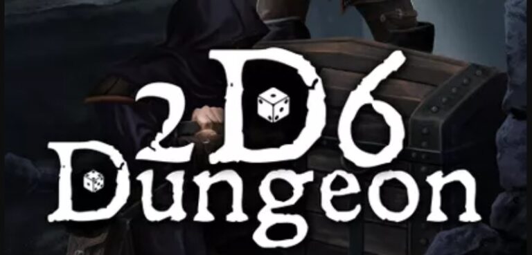 2D6 Dungeon – Un dungeon crawler solo qui pense en plans par Toby Lancaster